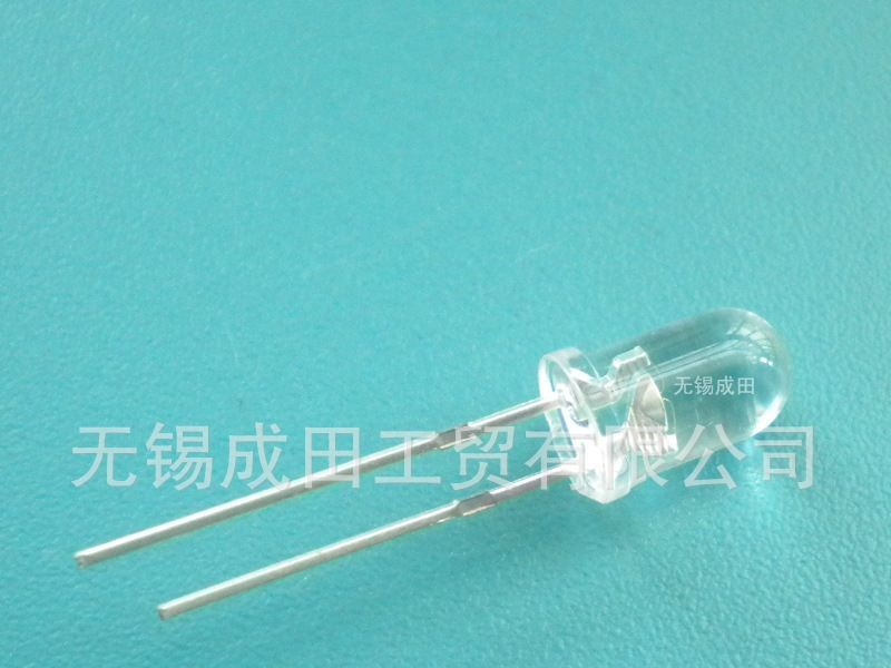 F5圆头红光发，高亮红光2000-3000mcd 红光led