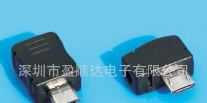 MICRO USB 5P公头焊线,MICRO 5P B型组装式,USB连接器,数据线插头