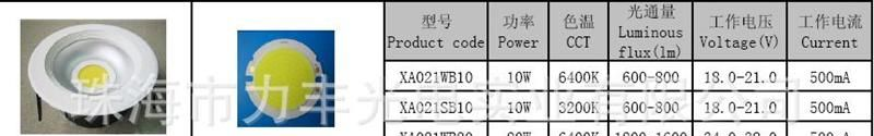 厂家专供 COB光源  LED面光源10-200W 各种规格