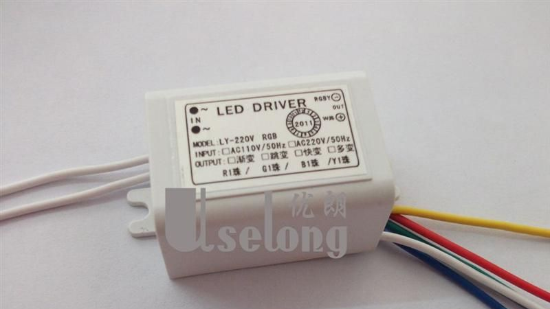 LED    4*1W    RGBY驱动电源