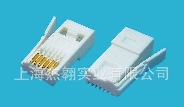 PC水晶头，UK6P6C，RJ45 PLUG