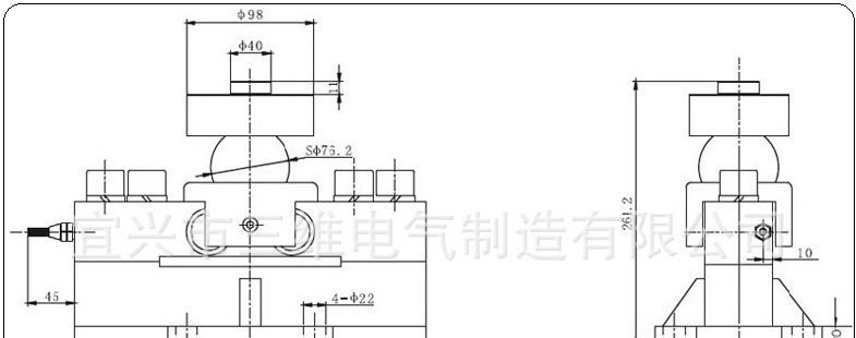 汽车衡、轨道衡，SILVANUS称重传感器QSA-(40~50t)