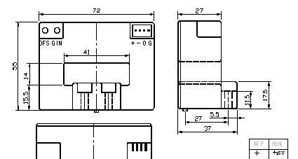 HCS-F-400A开环系列霍尔电流传感器