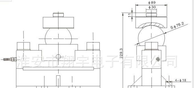 QS-E 防爆式传感器 适用防爆式 电子地磅汽车衡 江苏淮安翔宇销售