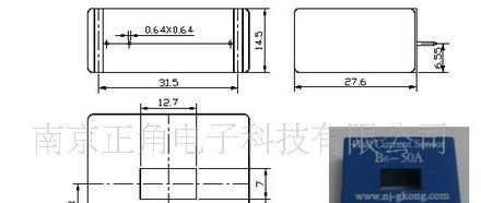 【行业推荐】B6系列霍尔电流传感器/161电流传感器/661
