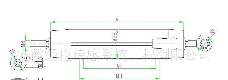 JLKPC直线位移传感器/温度范围-40～125℃/厂家直销