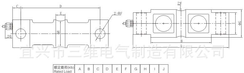 双剪切梁称重传感器(QSL )
