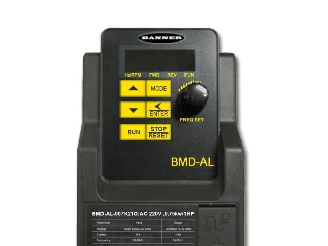 美国邦纳变频器新系列BMD-AL系列三相220机型