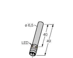 BI2-EH6,5-AP6X-V1131 电感式传感器 图尔克，TURCK