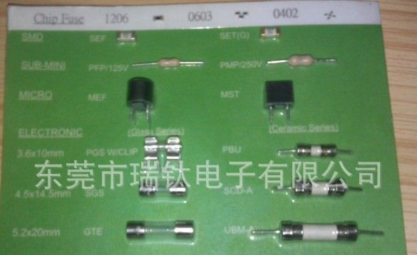 mst功得（德）塑封保险丝管