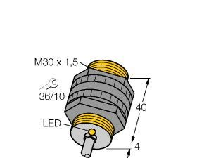 NI15-P30-Y1X/S97 电感式传感器图尔克