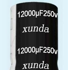 铝电解电容器牛角snapin自立型全新CD293H中压12000MFD 250VDC