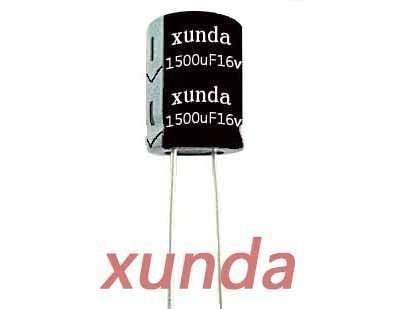 插件铝电解电容|1500uf16v|普通2000h标准品10