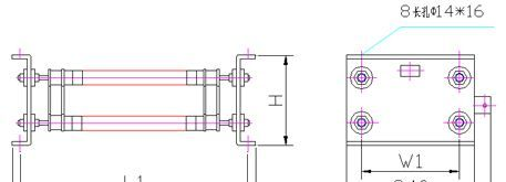 对外加工ZX26系列不锈钢电阻器