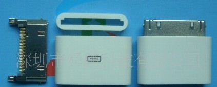 新款IPHONE连接器，IPOD公头，IPOD插头，IPHONE插头