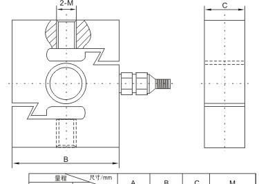 厂家直供S型拉力传感器（型号TJL-1B）