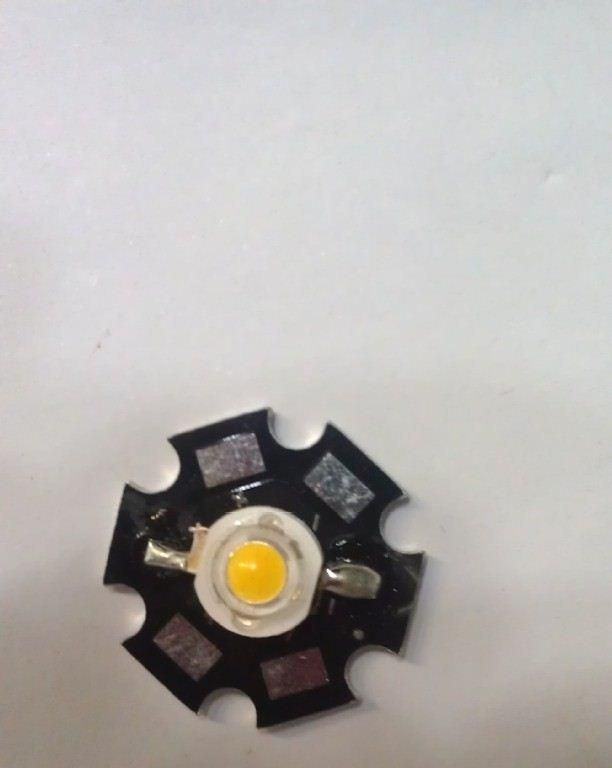 大功率LED光源 1W 大功率灯珠 1W 白光80-90LM 带W 铝基板