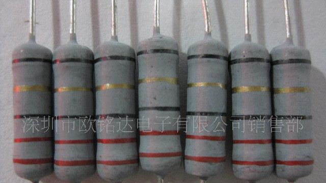 绕线电阻  保险电阻KNP 2W  22R (5mm*15mm)