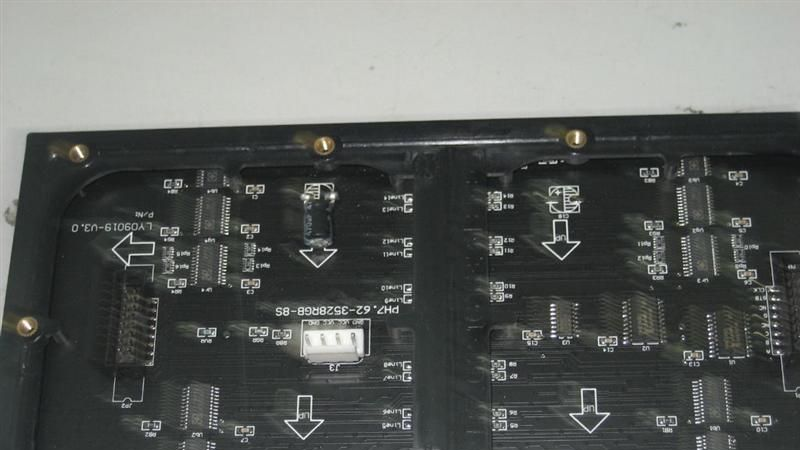 实力厂家 P7.62/P6/P5室内全彩 室内全彩单元板 表贴全彩——金威