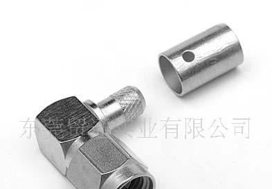 SMA male R/A for Cable 接头SMA射频同轴连接器SMA射频连接器