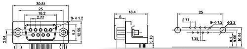 供应DB头  DR9    VGA连接器
