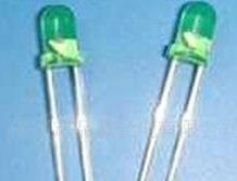 厂家供应高品质指示LED灯/5MM长脚绿发绿光灯/F5绿光厂家生产