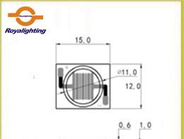 LED12W 陶瓷COB LED照明 筒灯LED灯珠 12W LED灯 LED白光