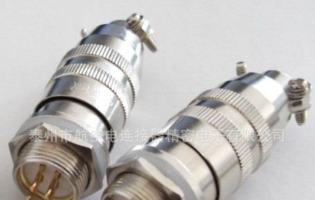 供应XS12型不锈钢推拉式圆形电连接器