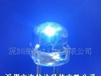 5MM草帽蓝光LED灯珠  草帽蓝灯
