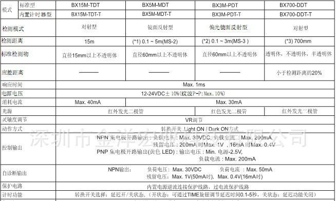Autonics奥托尼克斯 BX5M-MDT光电传感器