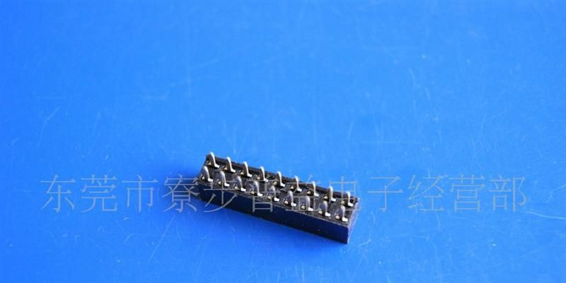 供应排母 2.54mm双排 180度 Y端 H=5.7mm