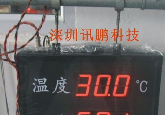 LED温湿度显示屏，温湿度显示器