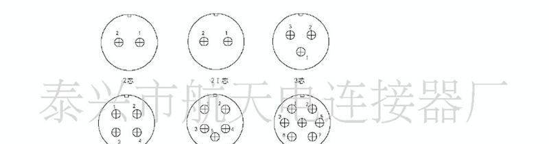 Y4系列小圆形密封电连接器