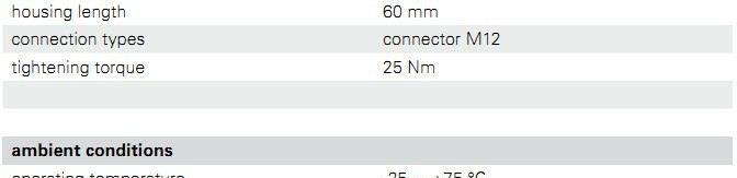 Baumer B系列电感式接近开关 IGYX 18P37B3/S14L 可替换omron