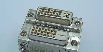 供应双层DVI 24+5 DIP90度 连接器