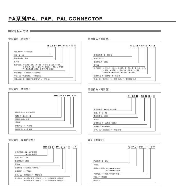 供应JST连接器，胶壳PAP-04V-S