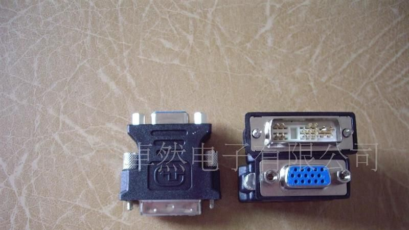 供应插头  连接器  DVI转接头
