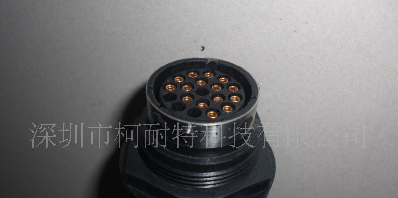 电动汽车用19芯防水航空插头