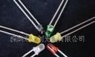 插件led3mm/F3黄色指示灯 3MM/F3黄发黄长脚
