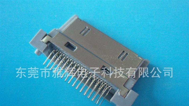 IPOD  30PIN斜15度插板式公头连接器