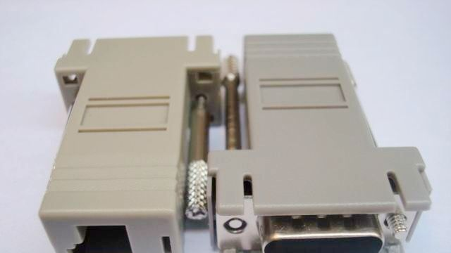 供应兴开泰DB15 TO RJ45（8P8C）电脑转接头