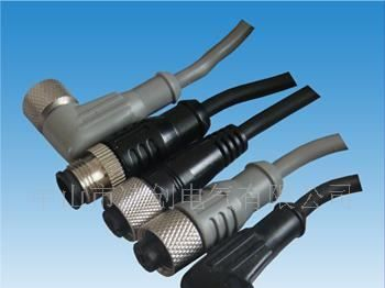 M12连接器、M12传感器专用插头线、传感器连接线