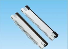 1.0mm双面接触直插FPC connector(图)