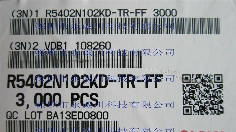 供应理光单节锂电保护芯片 R5402N102KD
