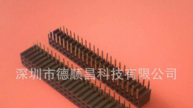 生产销售2.54*8.1侧插排母连接器