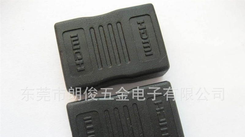 【现货供应】HDMI母对母转接头/HDMI A/F-A/F 转接头黑色镀金