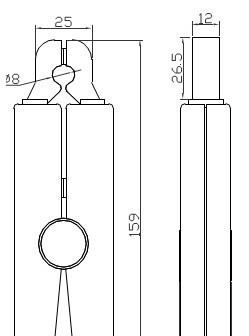 供应钳形互感器－Q8B 8mm孔径 0.5级