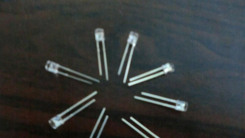 供应灯具专用F4MM无边草帽正白暖白LED灯珠 高亮度发光二极管