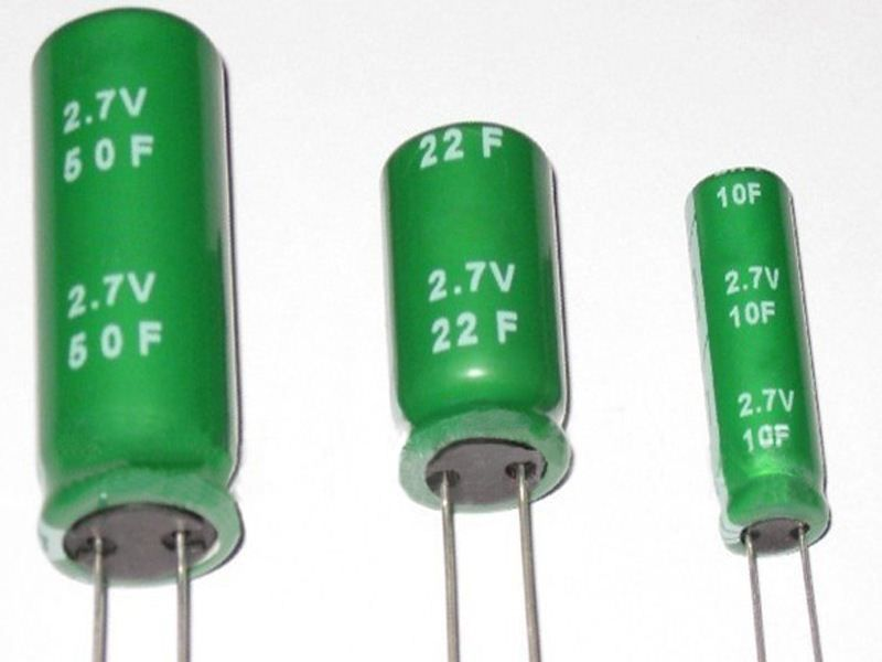 批量生产2.7V2F超级法拉电容