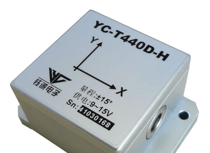 倾角传感器 YC-T400系列、0.005°测量精度